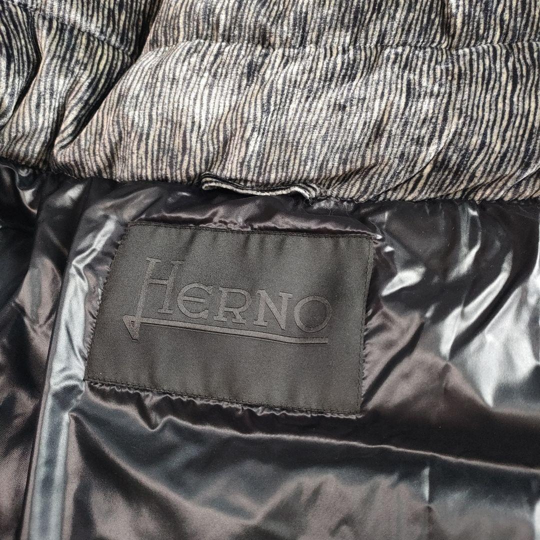 極美品✨ヘルノ ベルベット ショート丈 シグネチャーコレクション