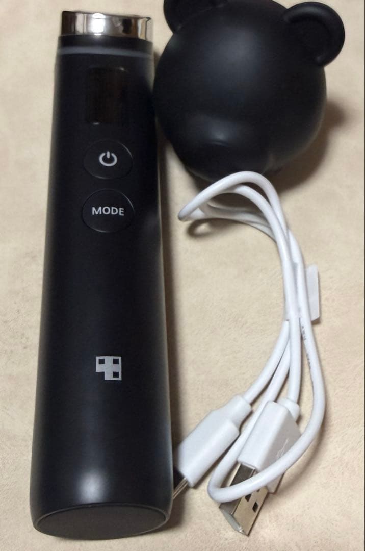 メディキューブ ブースタープロ ブラック くまシリコンキャップ付き メディキューブ ブースタープロ専用くま ヘッドキャップ キャップ