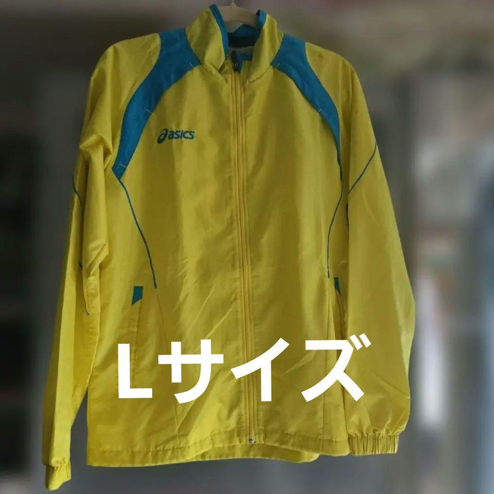 asics】ウィンドブレーカー Lサイズ - メルカリ