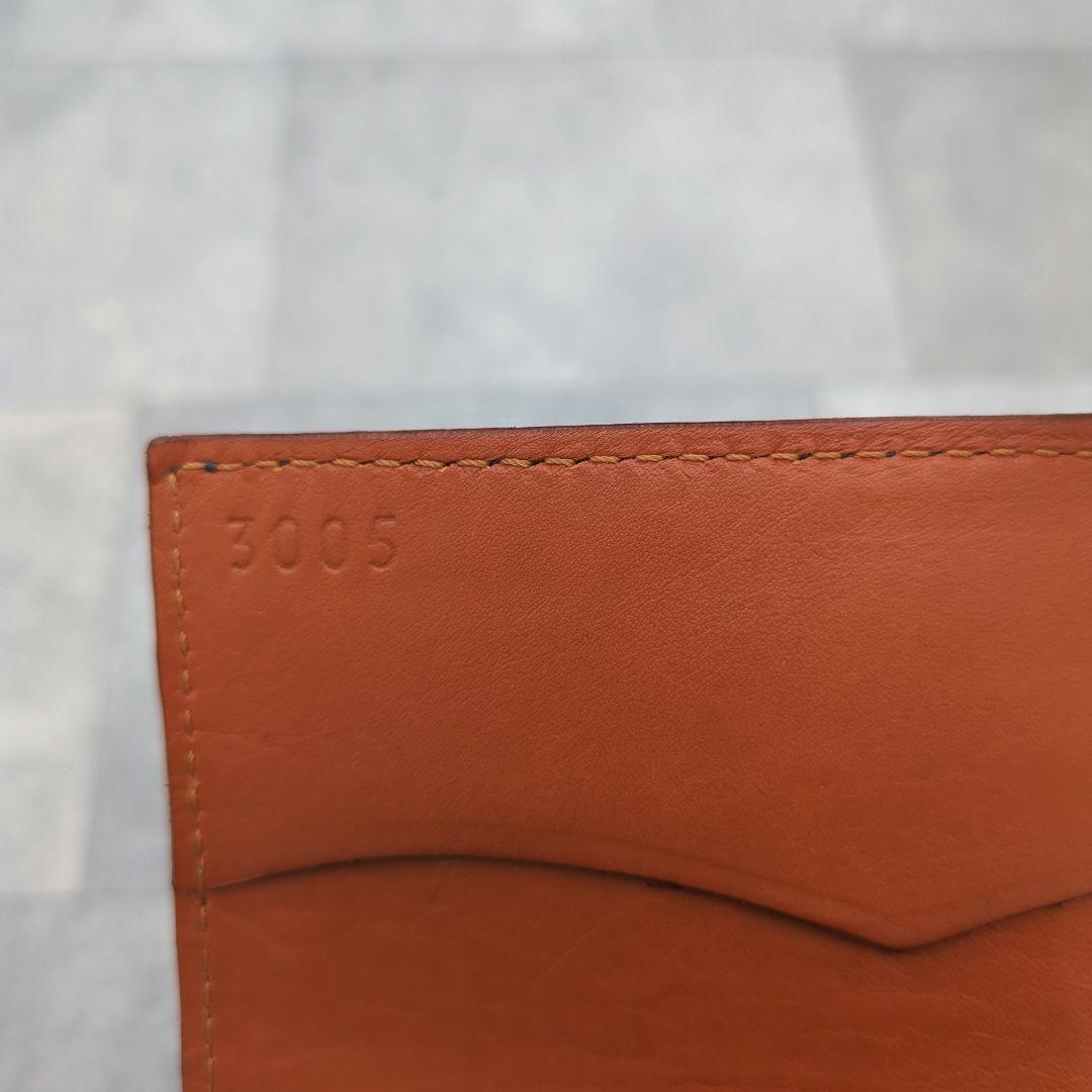 極美品✨フェリージ 長財布 コロコロ クロコ型押し レザー紺 定価86900