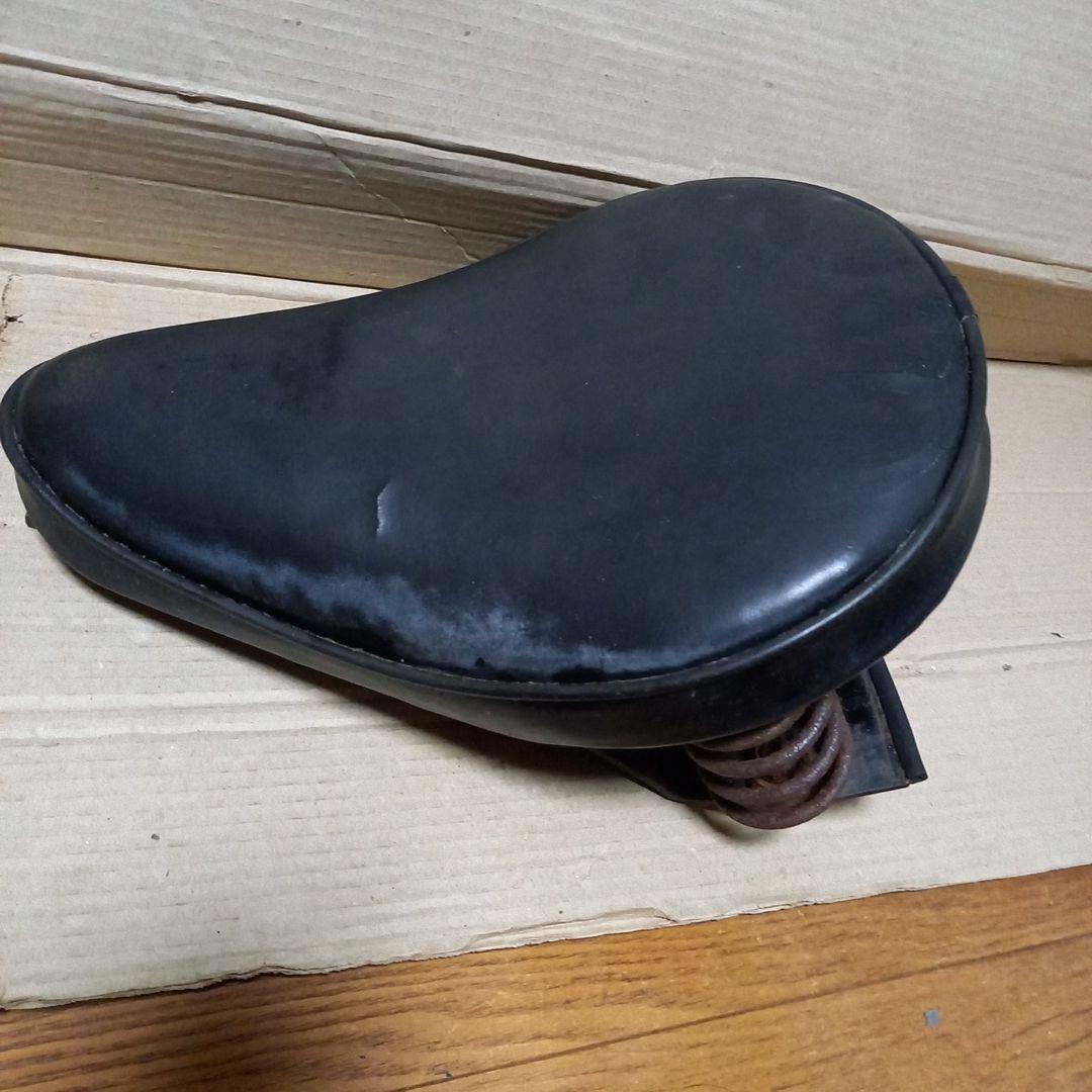 YAMAHA　ドラッグスター400用ソロシート　シングルシート グッズ(GOODS) SADDLE スムース ブラックソロシート ヤマハ ドラッグ