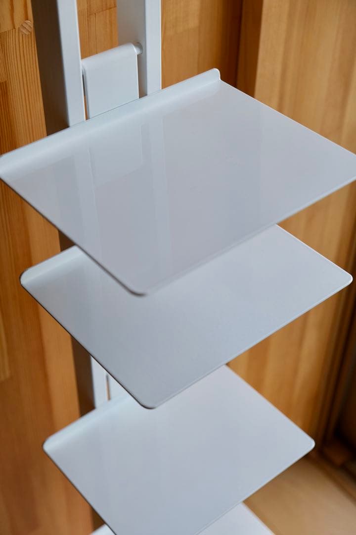 ルネセイコウタワーシェルフ ピュアホワイト 6段 ブックタワー - メルカリ