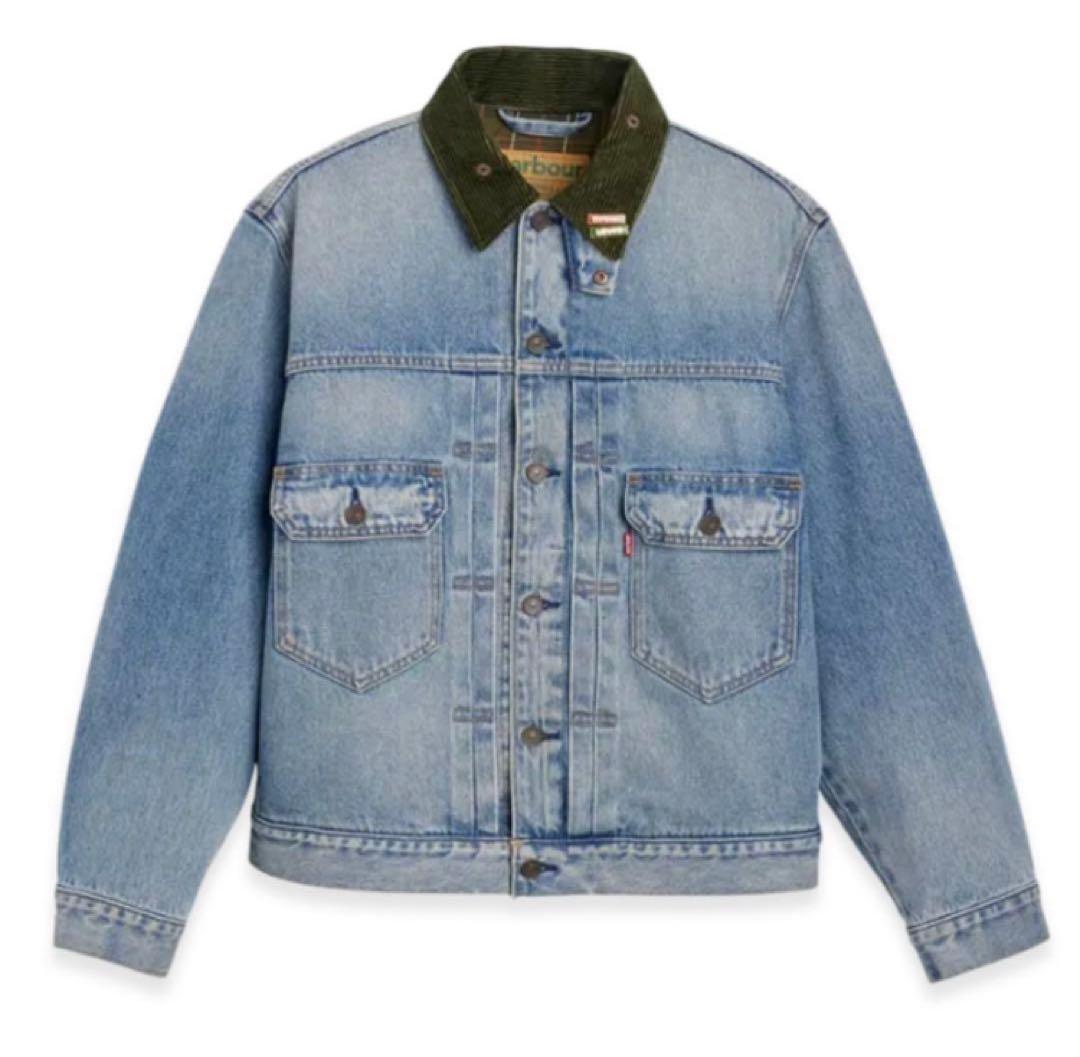 LEVI'S x Barbour Type II Denim Trucker L - メルカリ