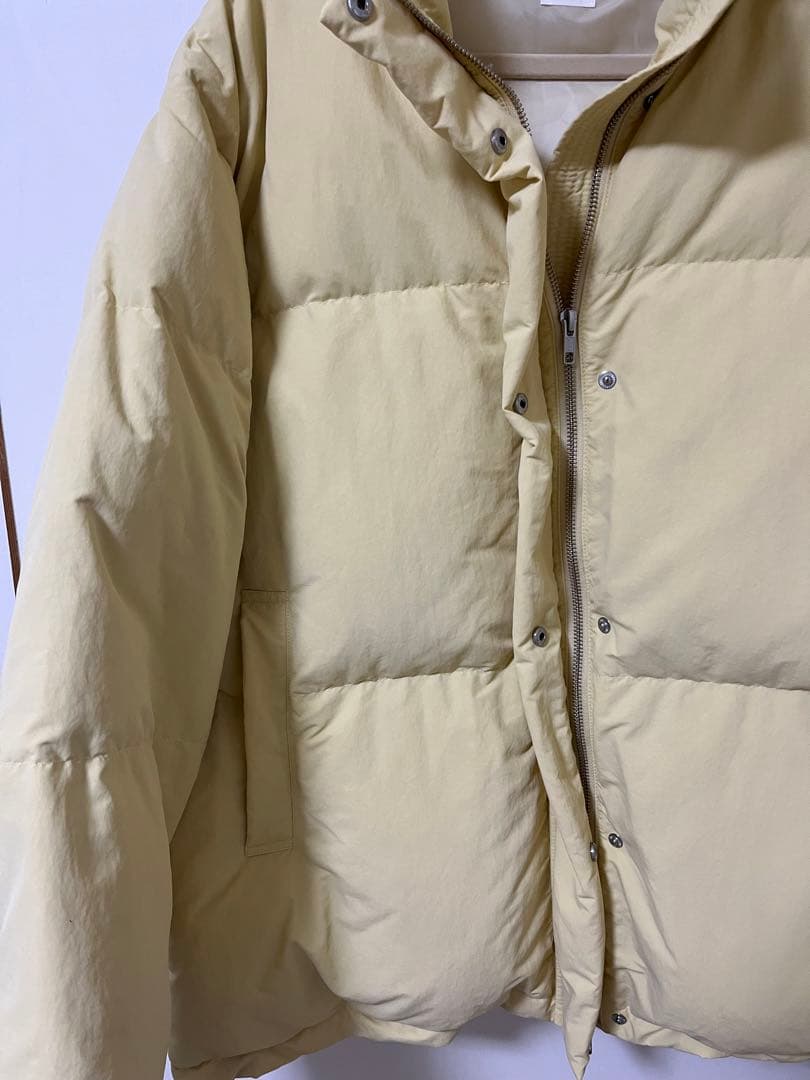 Ungrid ミドル丈ルーズシルエットダウン イエロー - メルカリ