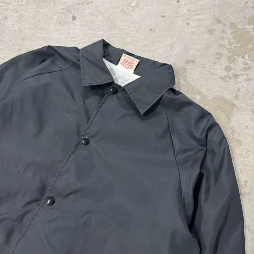 良品 80s 90s condinal ブラック ナイロンコーチジャケット - メルカリ