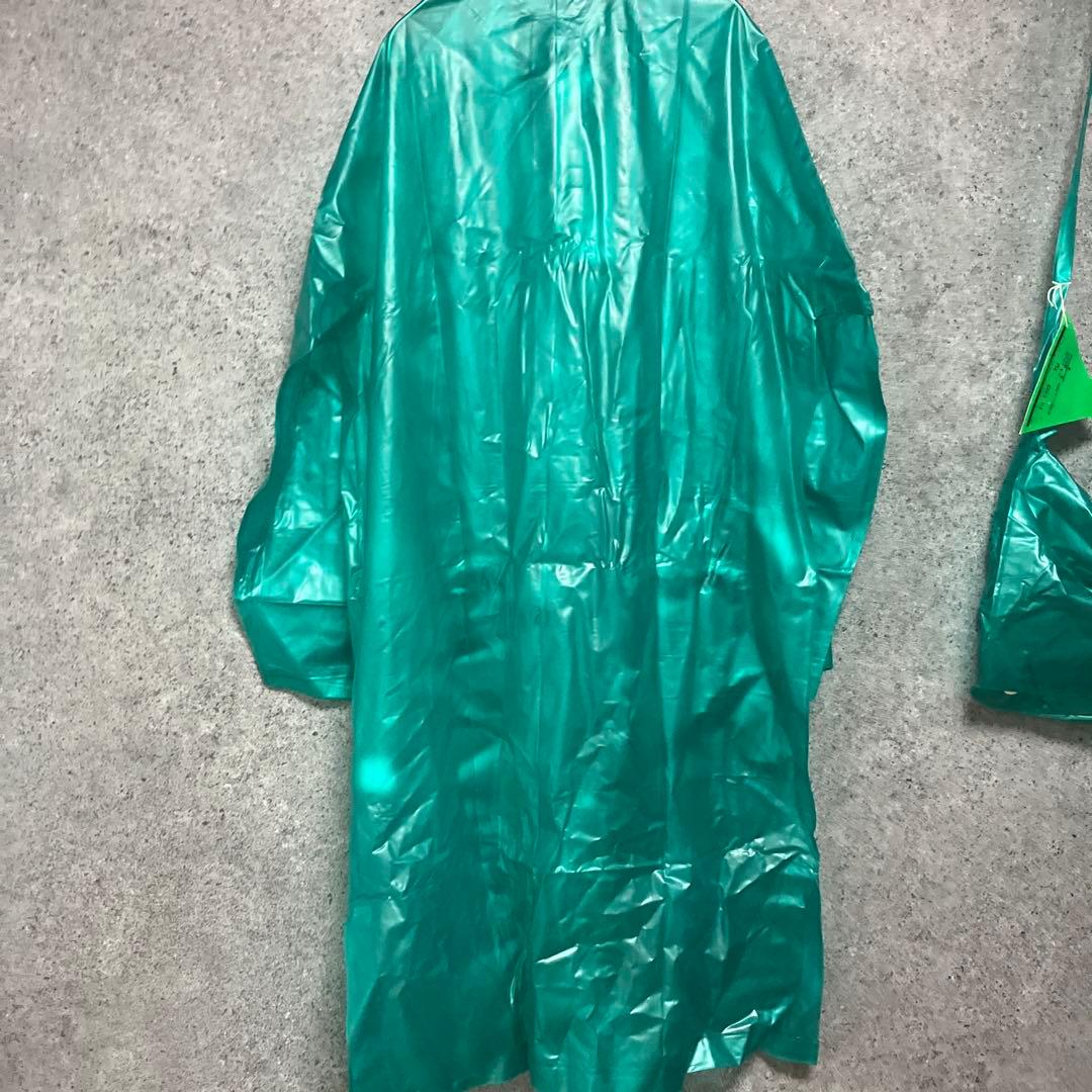 激レア イッセイミヤケ WACOAL コラボ 新品 雨ガッパ セット M Hai