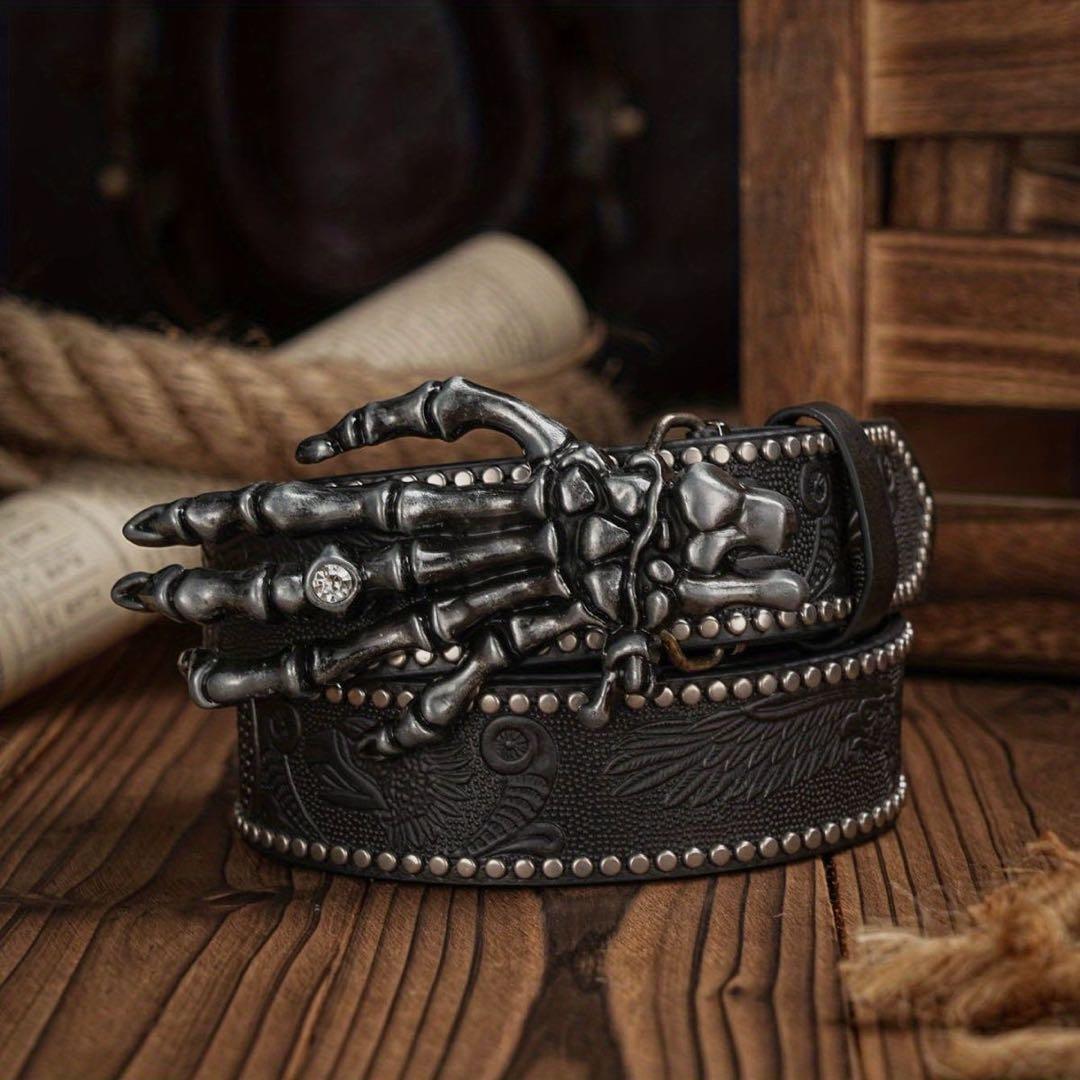 新品 ベルト y2k 渋谷ギャル ヒップホップ パンクレザー ベルト - メルカリ