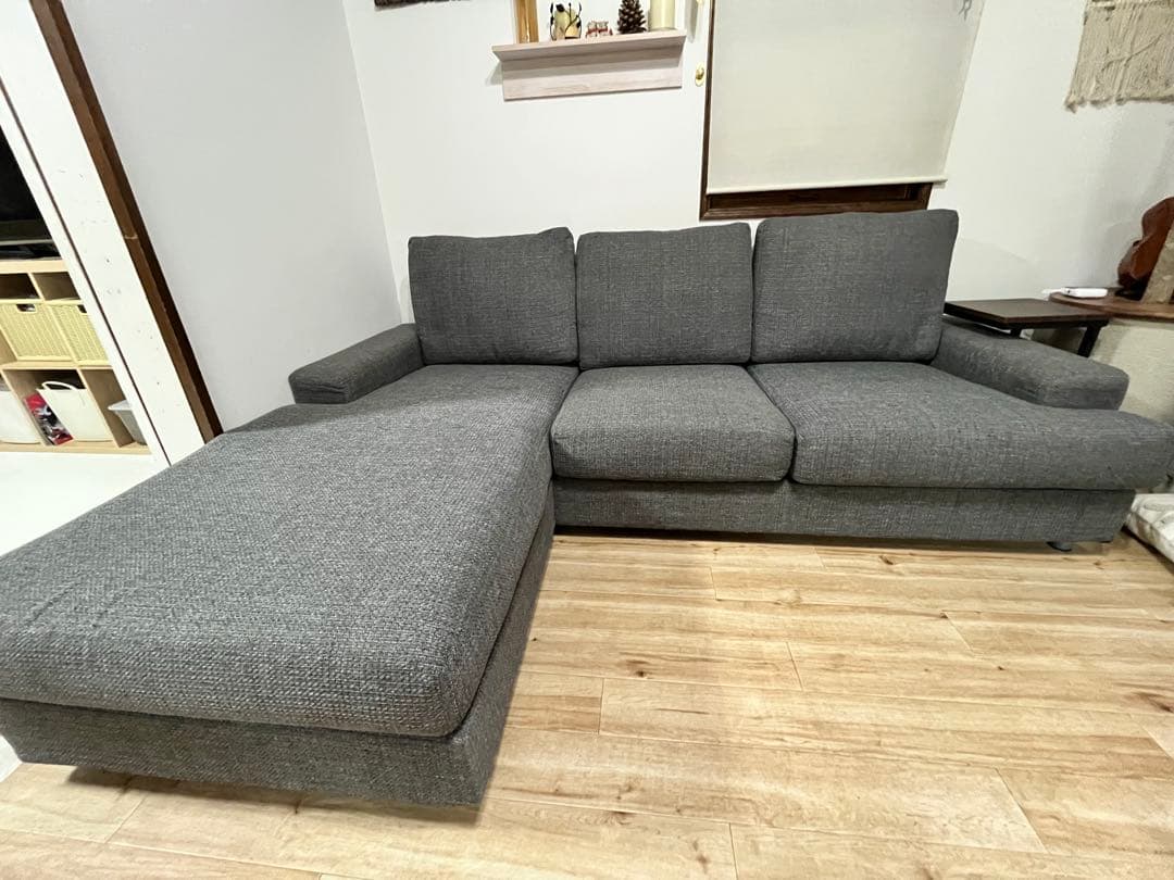 引き取り限定】ニトリ コーナーソファ