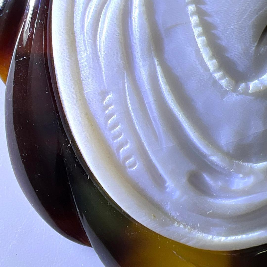 専用本鼈甲 シェルカメオチェーンネックレス 20g 東Y8-0114☆2Fトヒチ