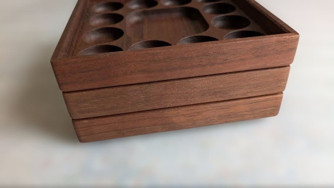 丹野製作所 アクセサリーケース ジュエリートレイ 3段