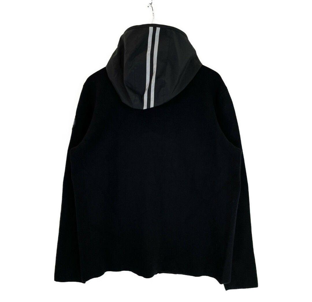 カナダグース・ブラックレーベル・フルジップニットパーカー - メルカリ