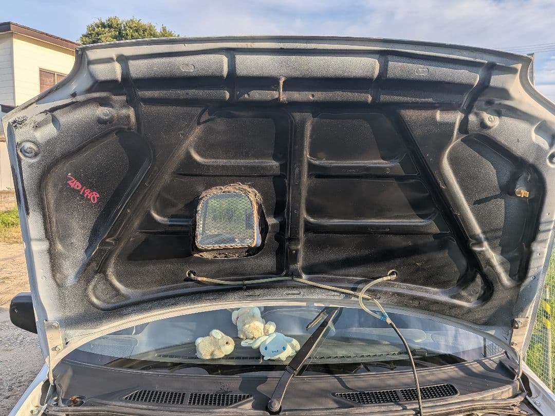 さ*る様 《貴重》RA/RVプレオ用ダクト付FRPボンネット