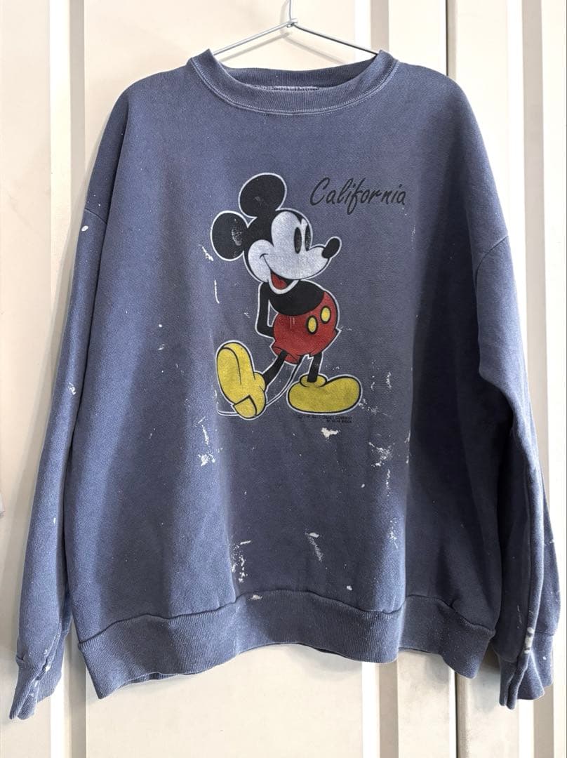 2*️様 Velva Sheen ミッキーマウス ヴィンテージスウェット Dis 90's Velva Sheen 