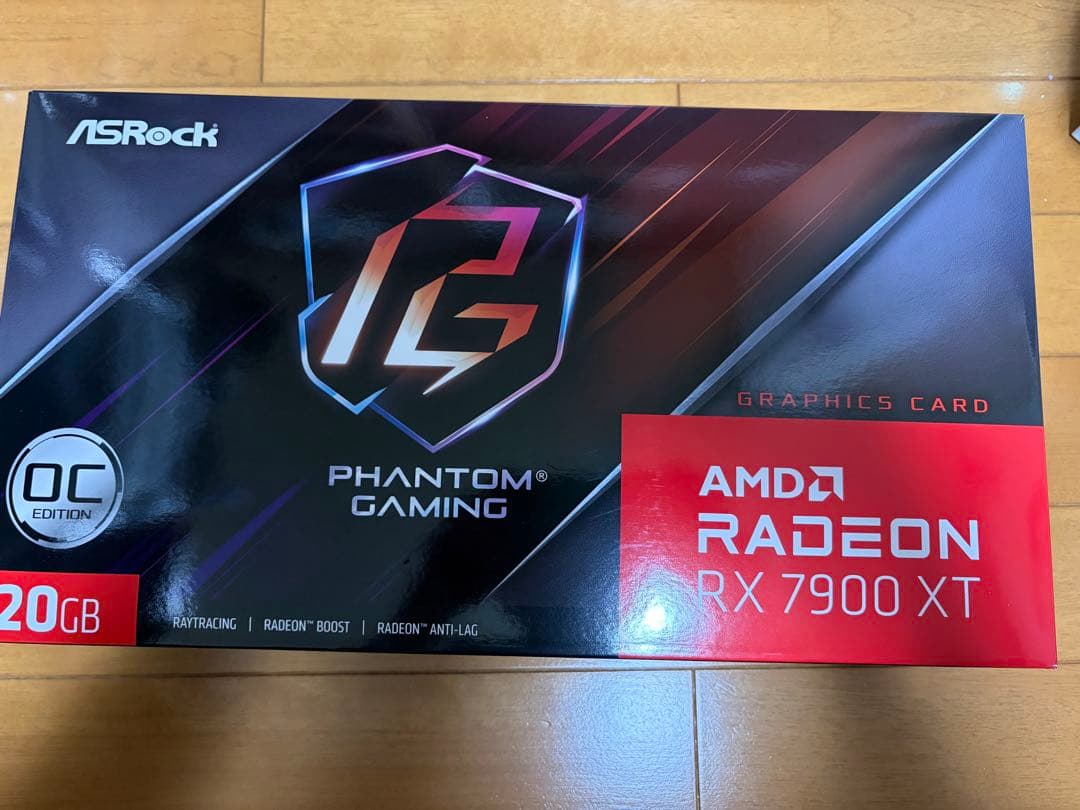 グラフィックボード・グラボ・ビデオカード ASRock Radeon RX 7900 XT OC Edition 20GB ASRock | AMD Radeon™ RX 7900 XT Phantom Gaming 20GB OC