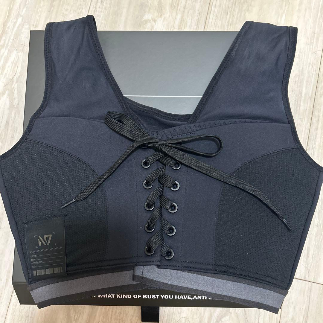 N7スポーツブラ ひなちゃんねる スポブラ 黒 - メルカリ