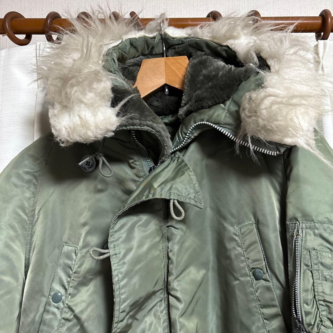 80sアルファALPHA N-3B 旧タグUSA製IDEAL フライトジャケット - メルカリ