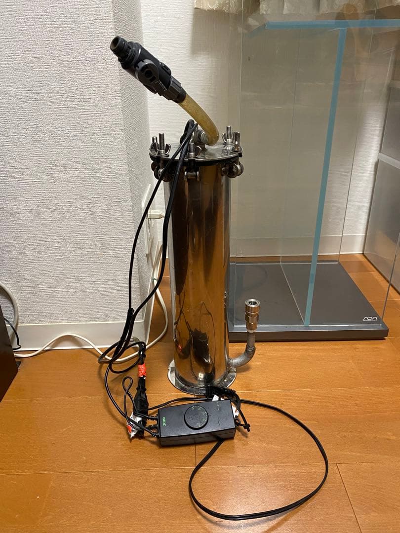 自作水槽用ステンレスインラインヒーター - メルカリ