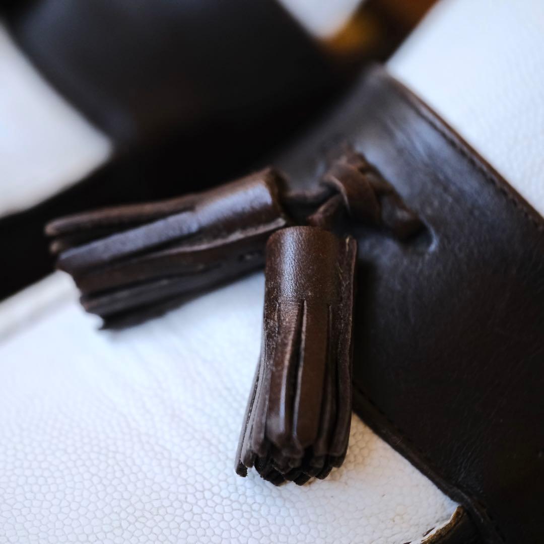 Church'sチャーチ101コンビタッセルローファー茶× 白RADLEY90F - メルカリ