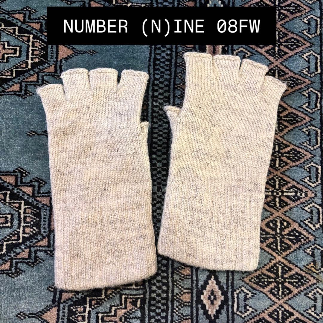 最終値下げ　ナンバーナイン ニット グローブ 手袋 2026年最新】ナンバーナイン 手袋の人気アイテム - メルカリ
