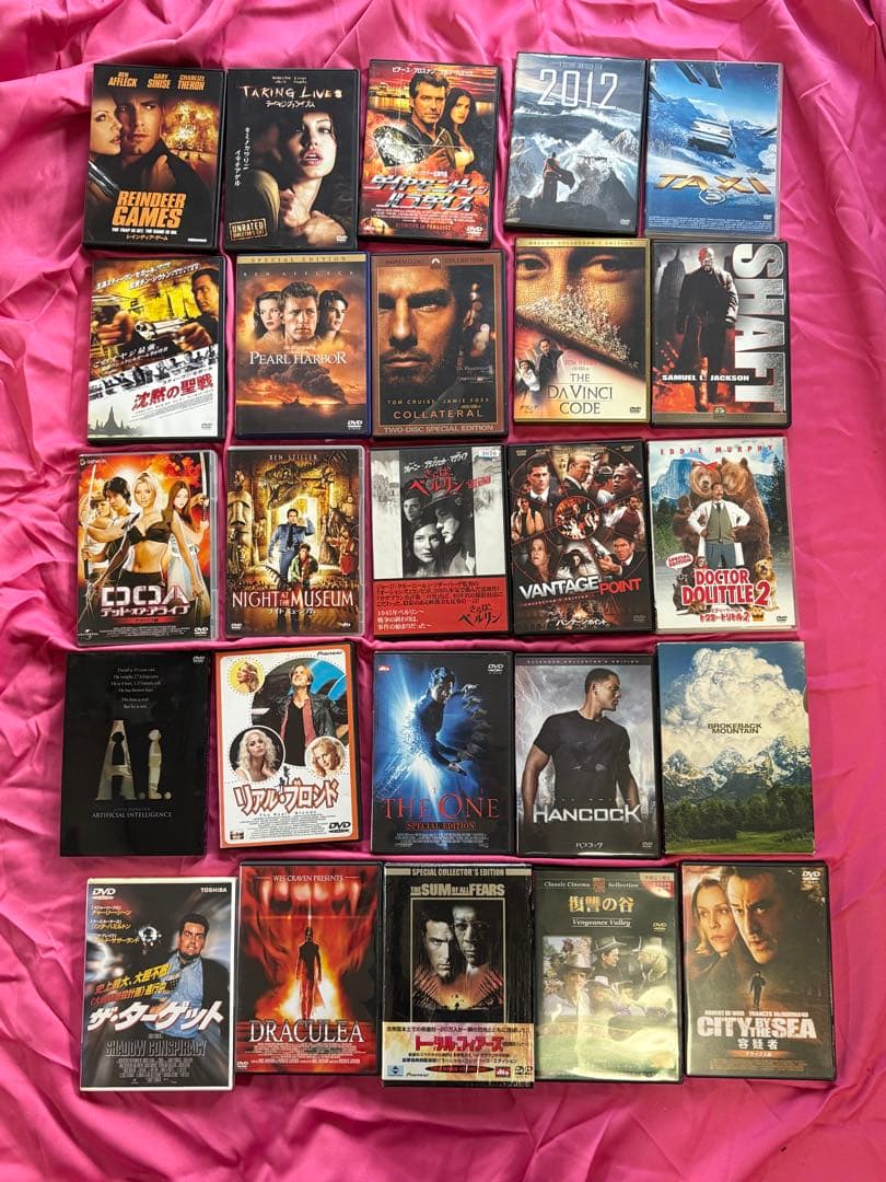 洋画DVD 25枚セット TAXI3 DOA ハンコック ドクタードリトル2 他