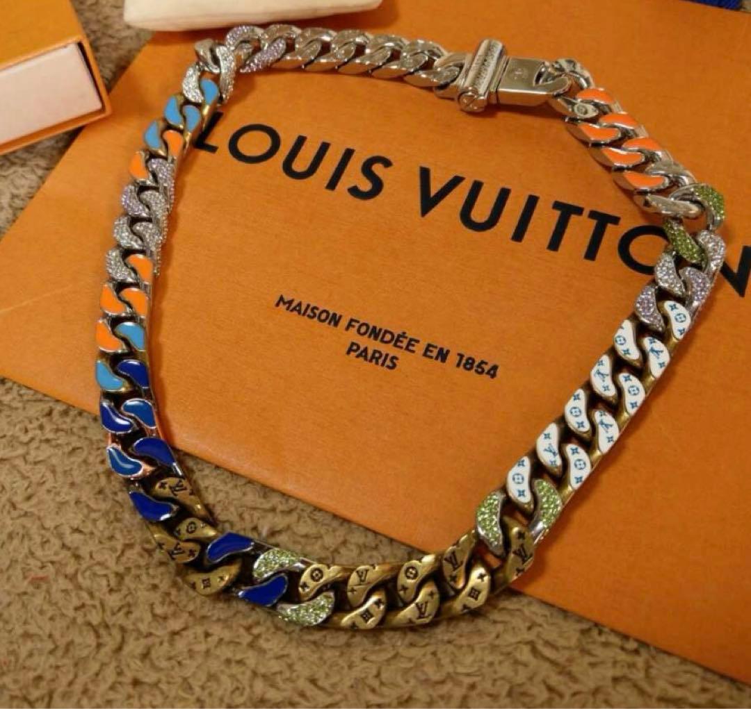 激レア】ルイヴィトン マイアミチェーン ネックレス LOUIS VUITTON