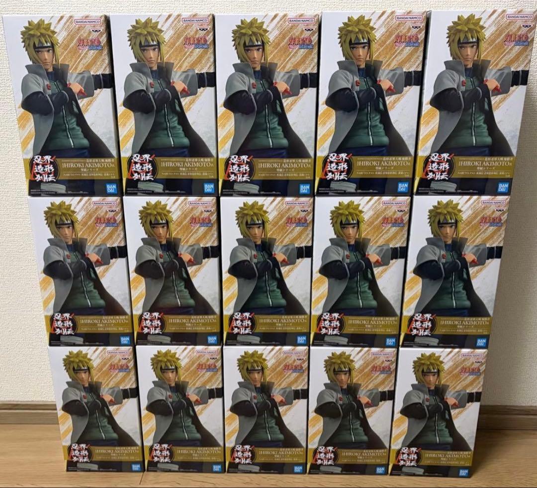 NARUTO 忍界造形列伝 波風ミナト 15個 まとめ売り - メルカリ