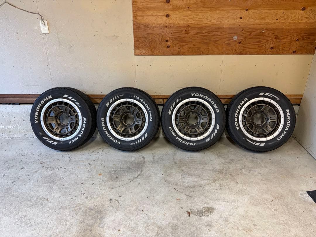 YOKOHAMA PARADA PA03 16インチタイヤ4本セット - メルカリ