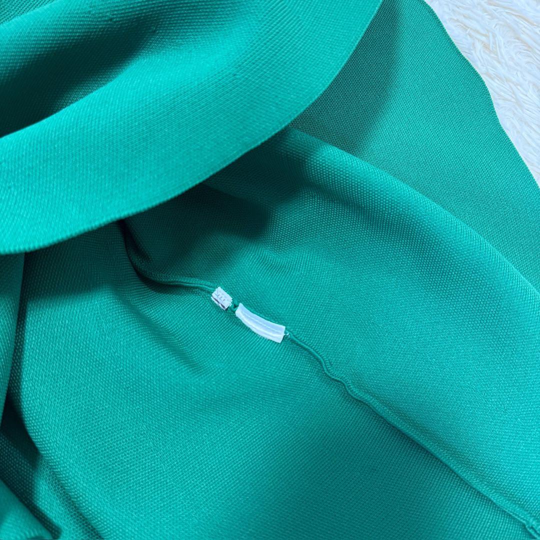 JENNE 立体マーメイドニットスカート グリーン - メルカリ