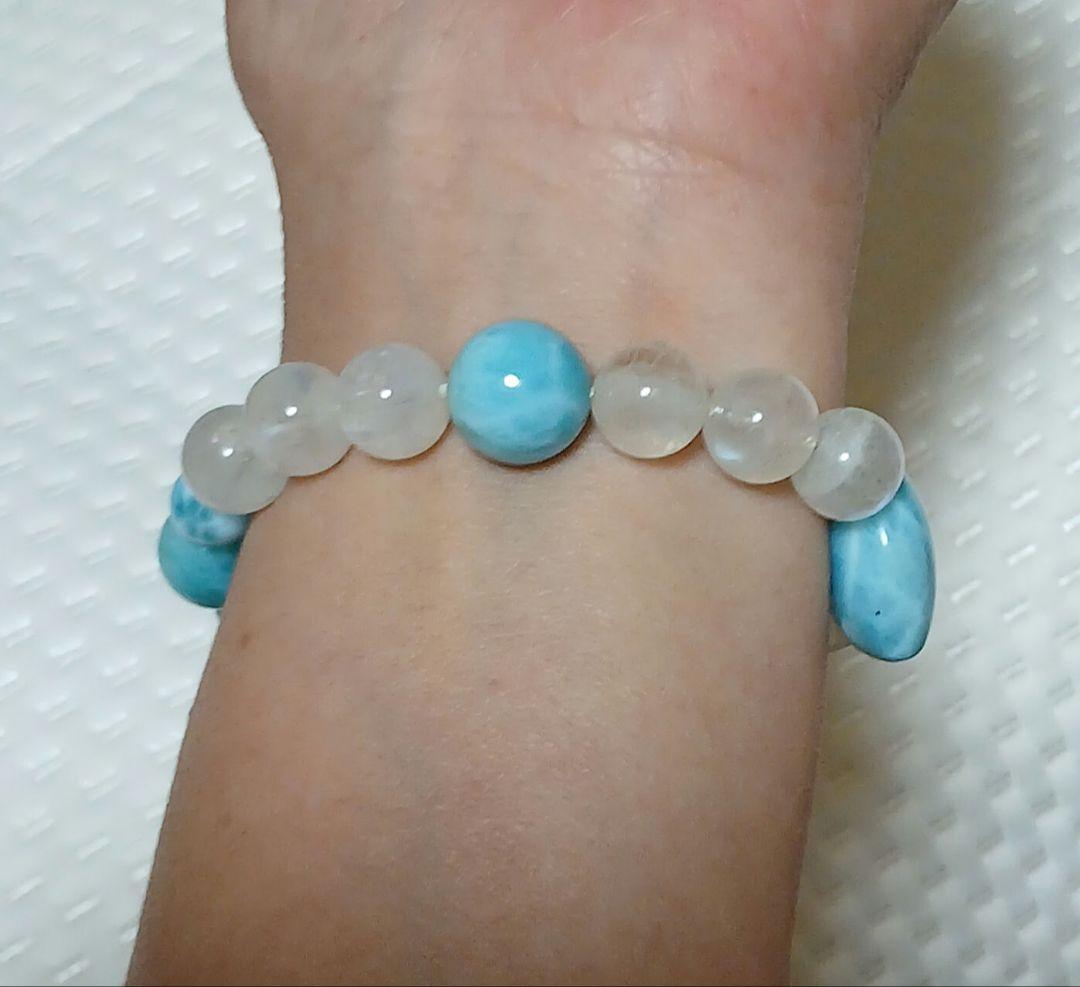 ぴ*け様 ラリマー ブレスレット ぴ*け様 ラリマー ブレスレット www