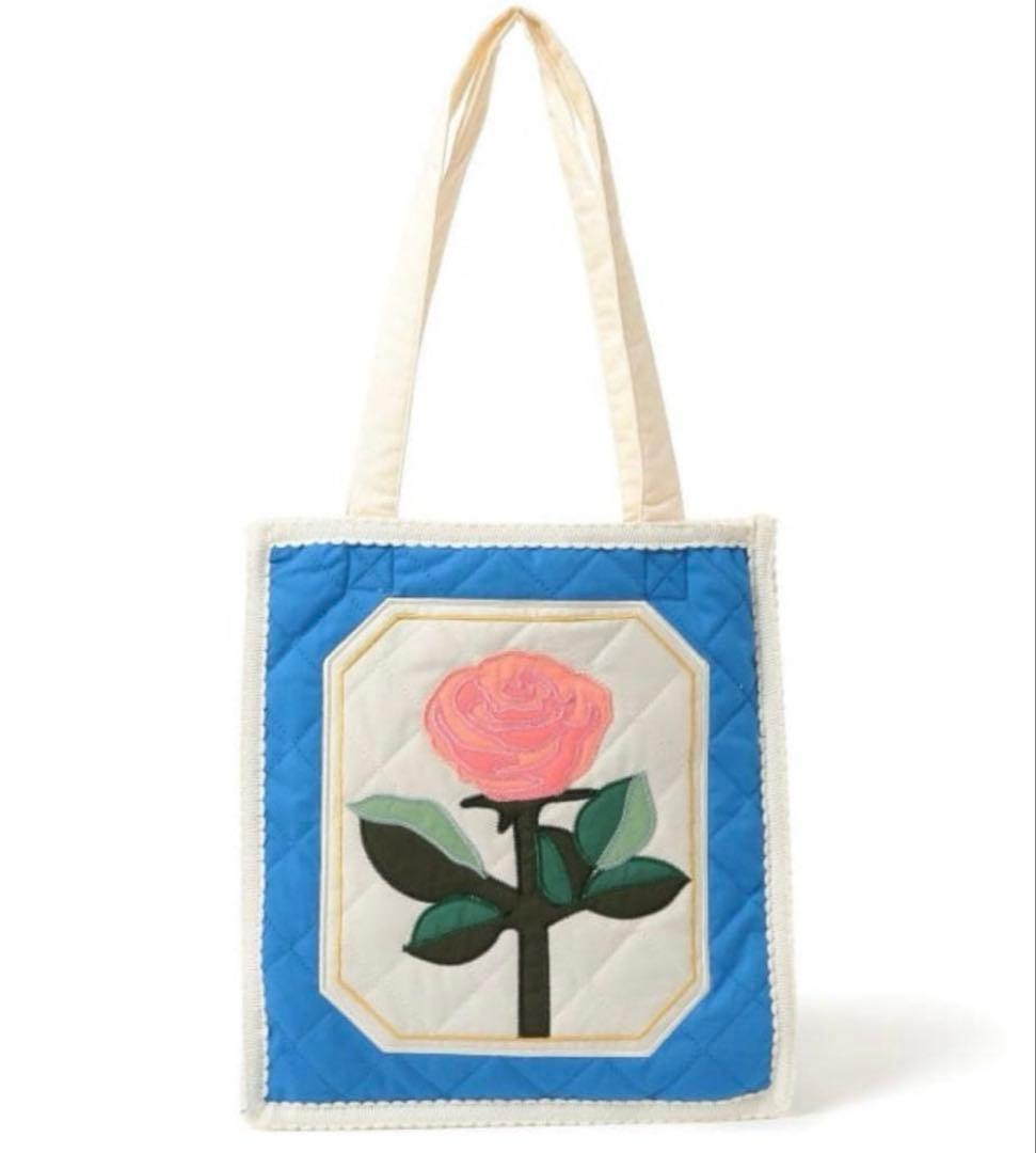 RURU MARY'S / リバーシブル キルティングバッグ トートバッグ 匿名