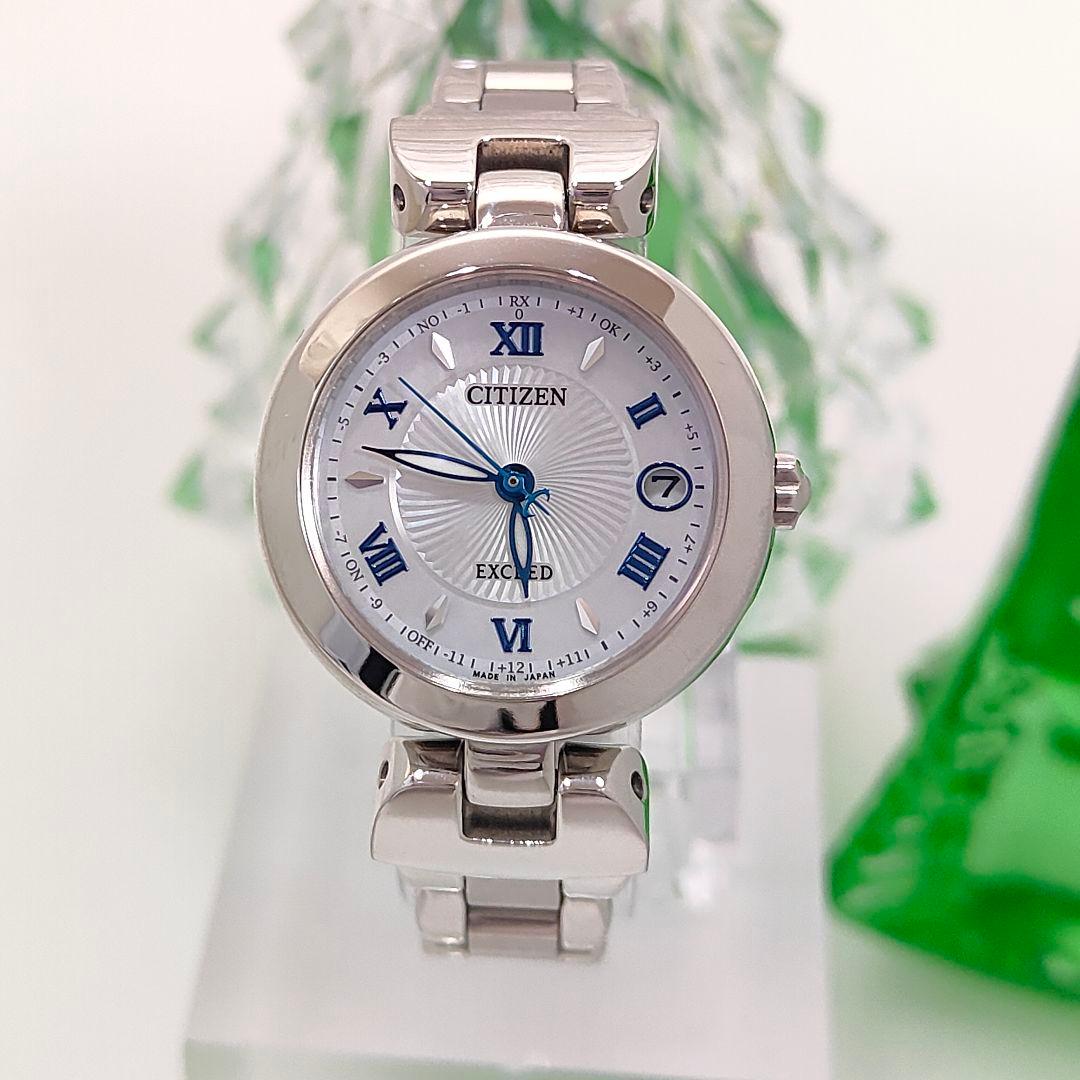 EXCEED シチズン ES9420-58A エコドライブ チタン 白蝶貝 - メルカリ