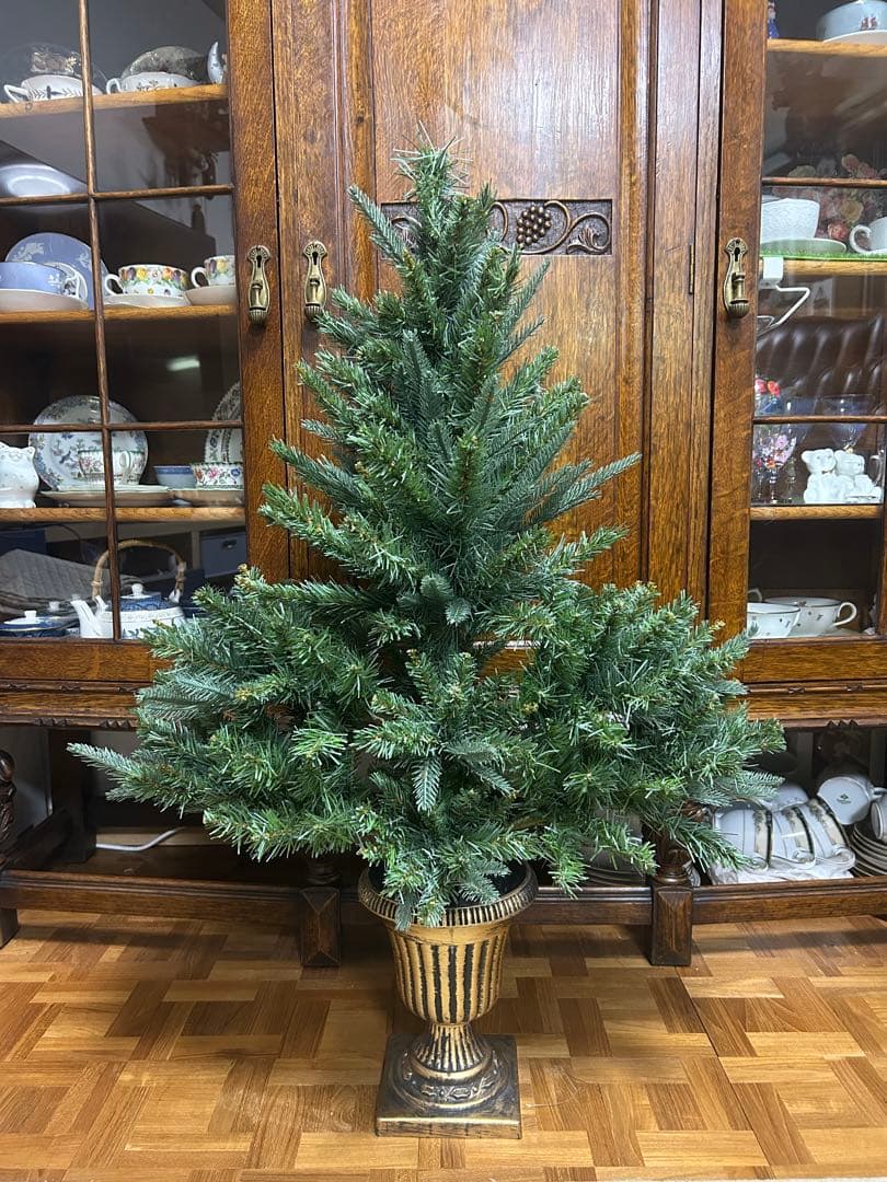 ハルモニア　クリスマスツリー　アンティーク調　90cm Web Store限定】クリスマスツリーセット90cm/ピースオブバーズ ※2個口