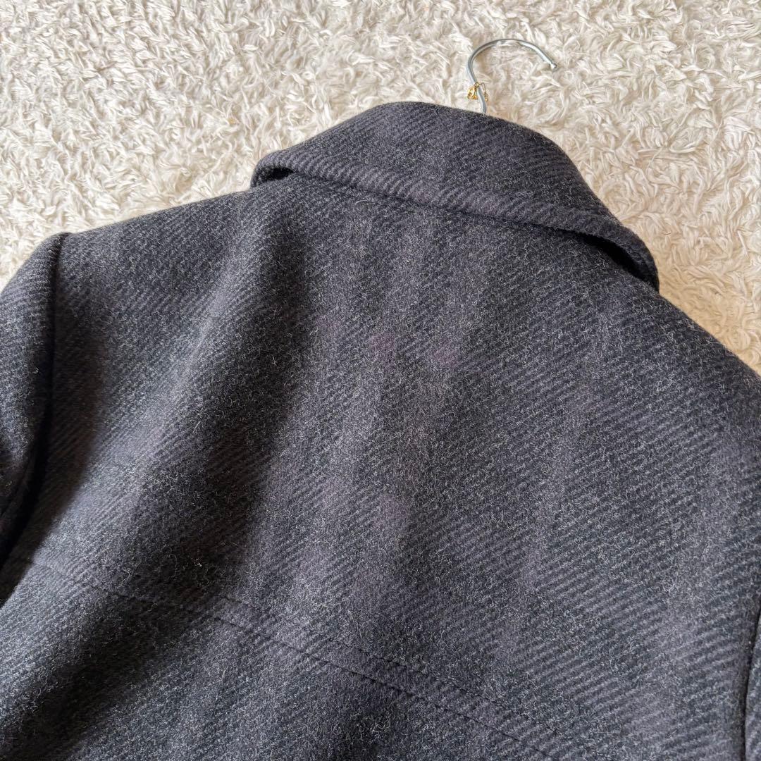 美品✨バーバリーロンドン ポンチョ風ショートコート ノバチェック