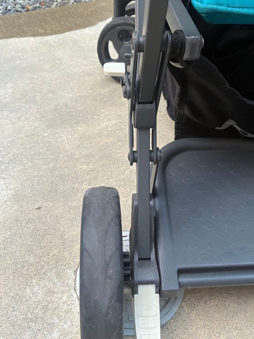 美品 Joovy Ultralight 二人乗りベビーカー 未使用レインカバー付