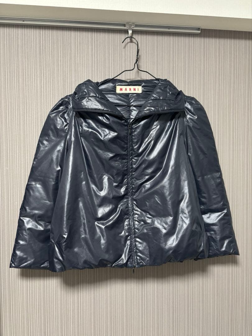 MARNI フード付きダウンジャケット 40 MARNI(マルニ) コットンダウンジャケット（ダウンジャケット/コート