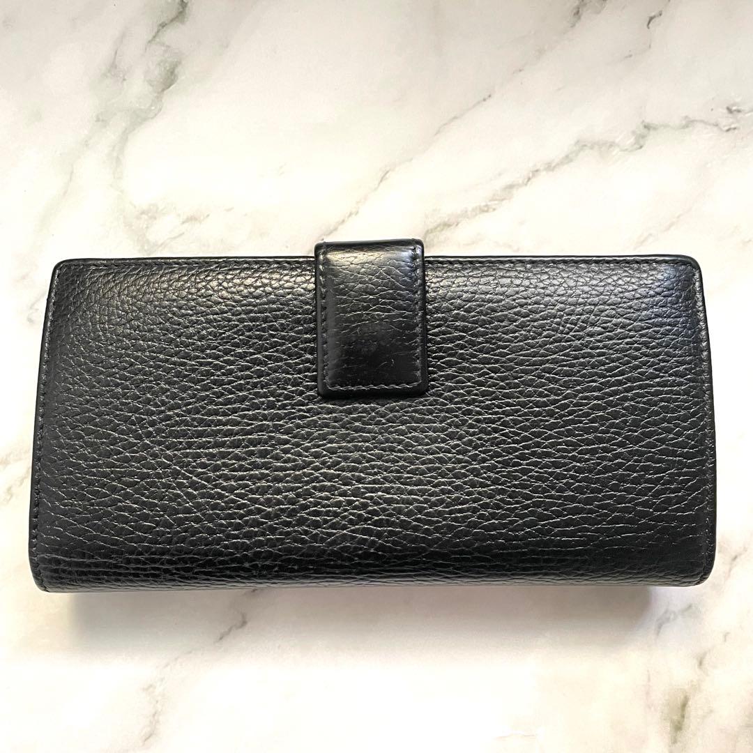 GUCCI グッチ 長財布 スタッズ インターロッキング 美品GG 0114-①