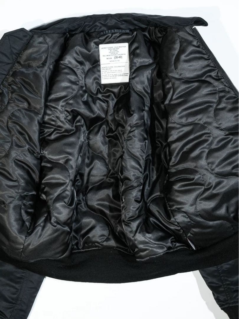 Sサイズ黒CWU45P初年度型復刻 MIL83388B フライトジャケット - メルカリ