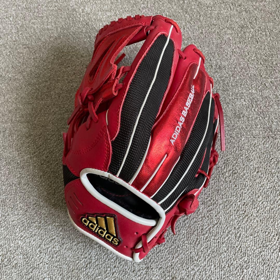 アディダス左グローブadidas（アディダス） 左投げ用 野球 軟式グラブ