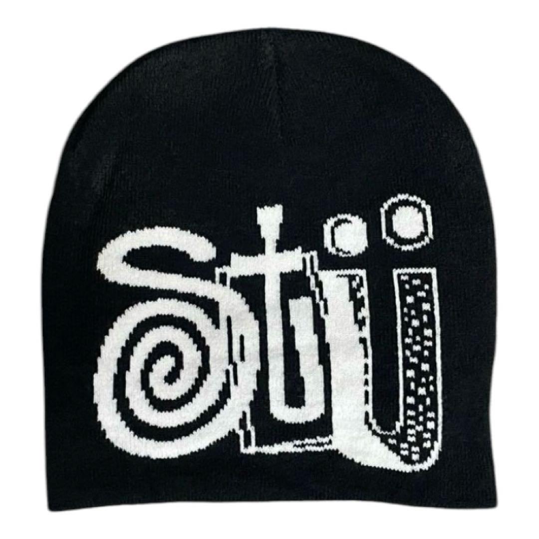 ビーニー stussy ヒステリックグラマー supreme y2k ブラック - メルカリ