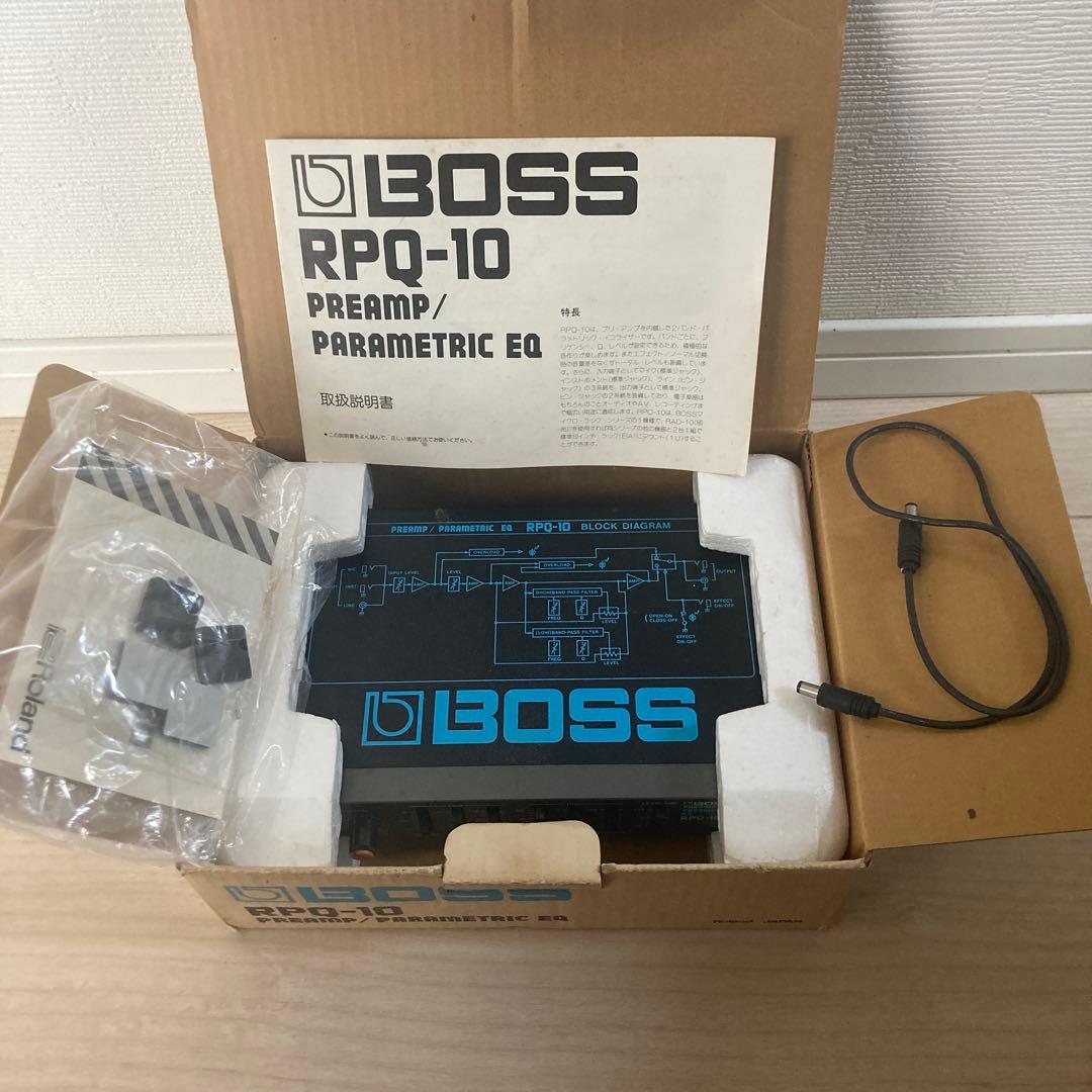 BOSS RPQ-10 プリアンプ/パラメトリックEQ ジャンク品 BOSS RPQ-10 プリアンプ/パラメトリックEQ ジャンク品
