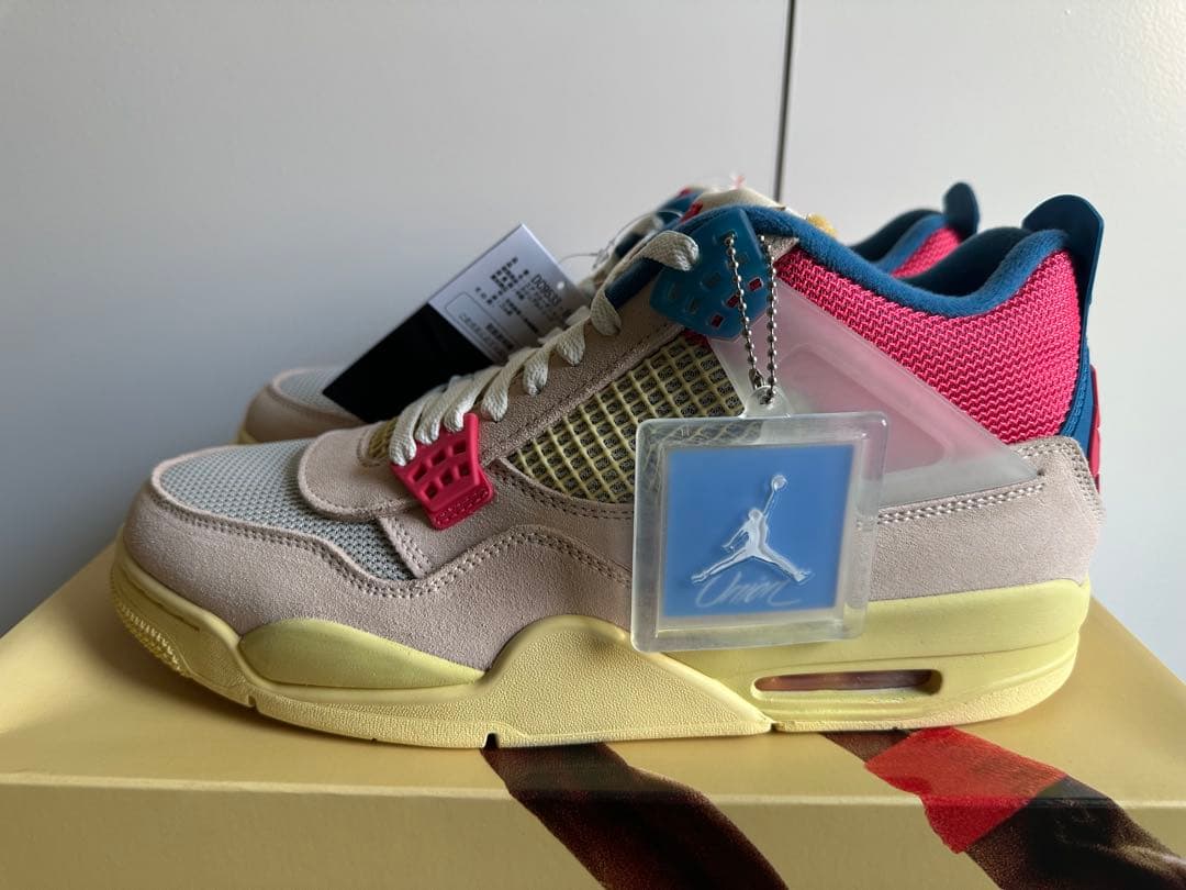 Air Jordan 4 RETRO SP UNION US12 グアバ 楽天市場】NIKE AIR JORDAN 4 RETRO SP UNION guava ice/lt fusion red