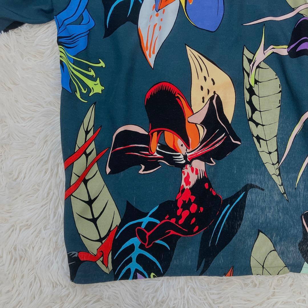 WACKO MARIA 開襟シャツ 21ss 天国東京百花図 ワコマリア アロハ