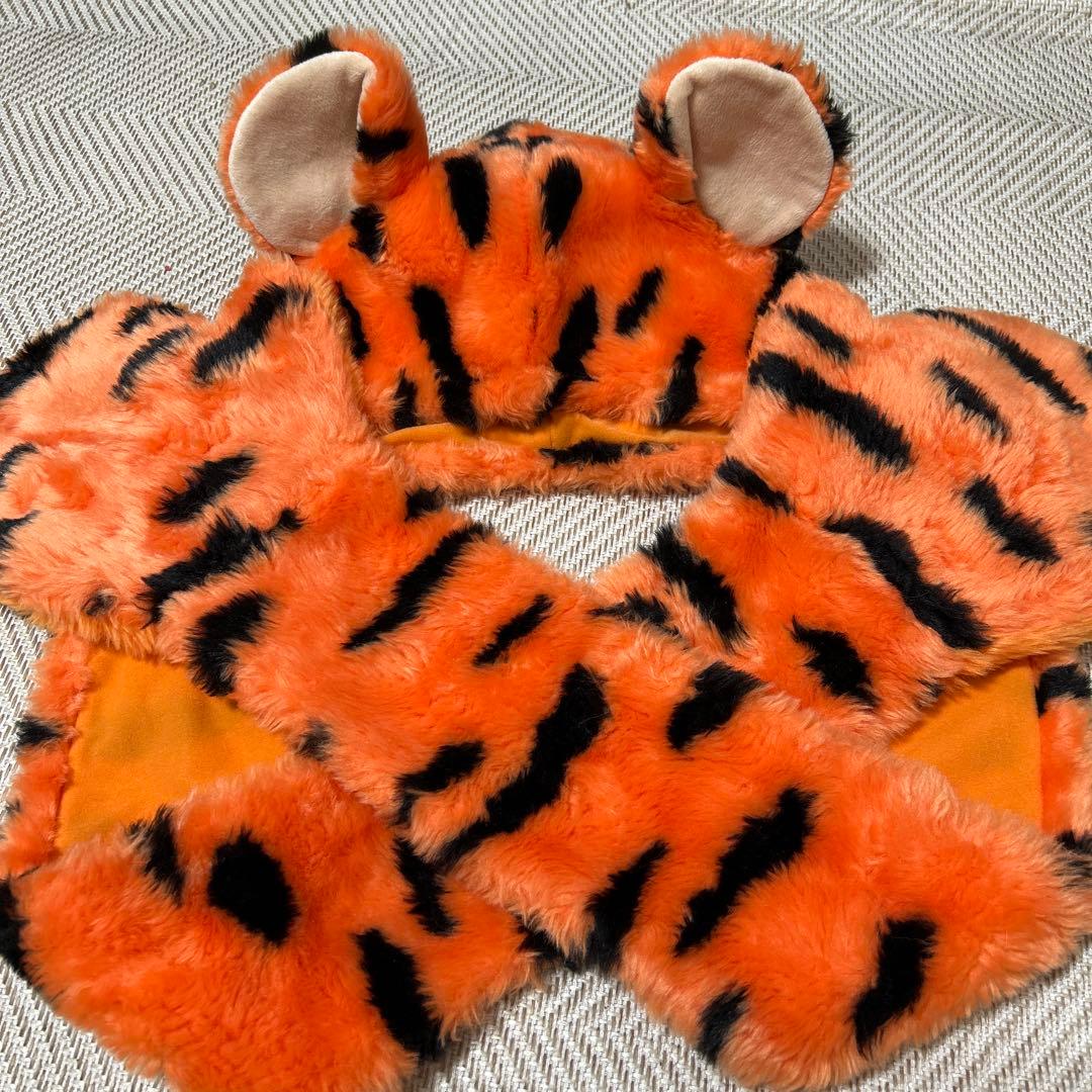 ディズニー ティガー マフラー 手袋付きファンキャップ - メルカリ