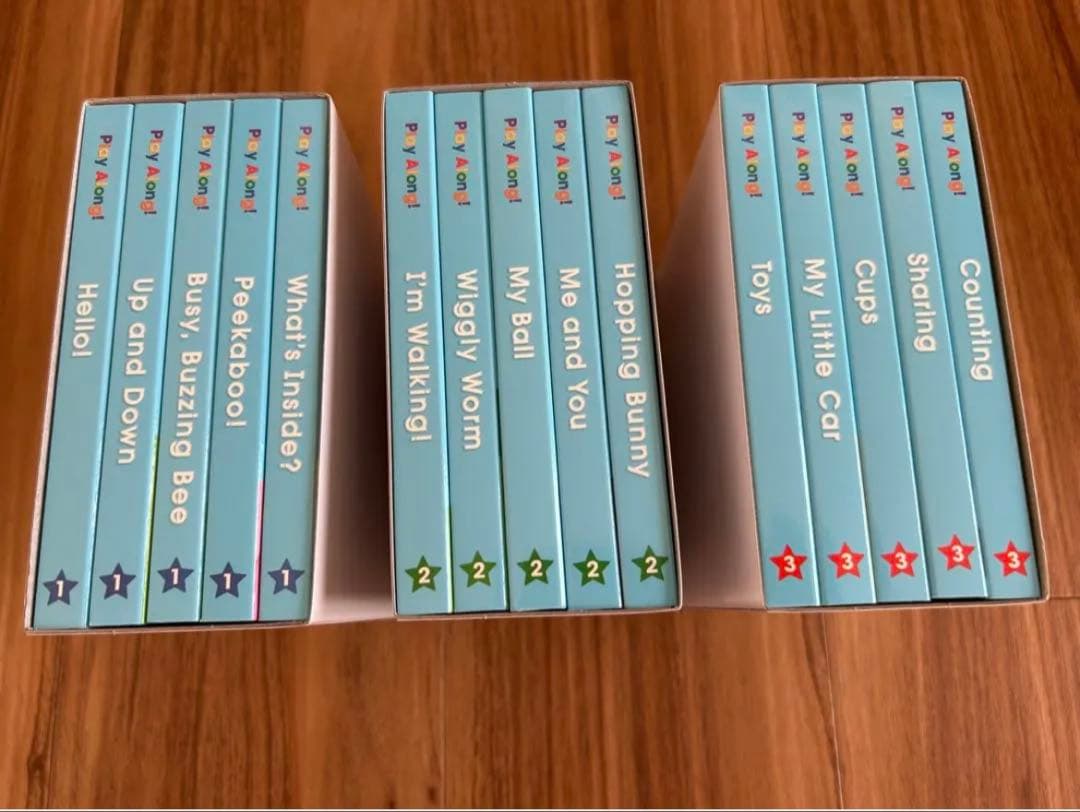 DWE ワールドファミリー プレイアロング 絵本15冊＆ガイドブックセット