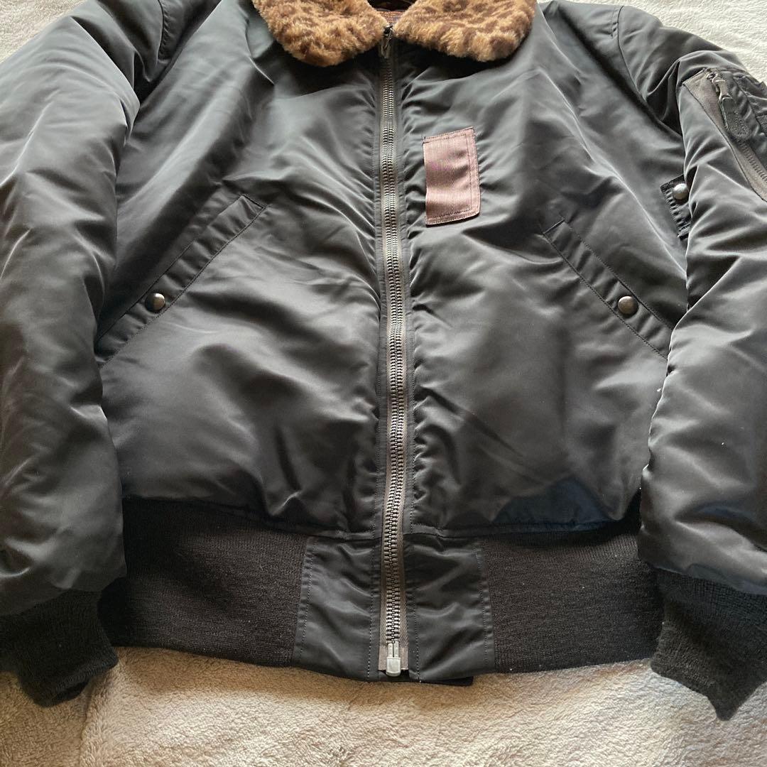 希少・美品 SSZ バズ リクソンズ B-15D フライトジャケット レオパード