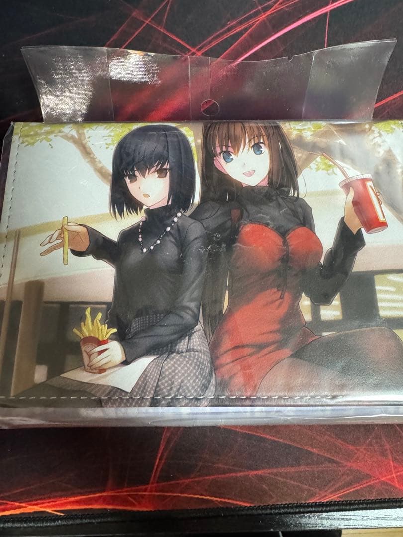 魔法使いの夜　青子　有珠　合皮製デッキケース 合皮製デッキケースW 魔法使いの夜「青子＆有珠」：【公式