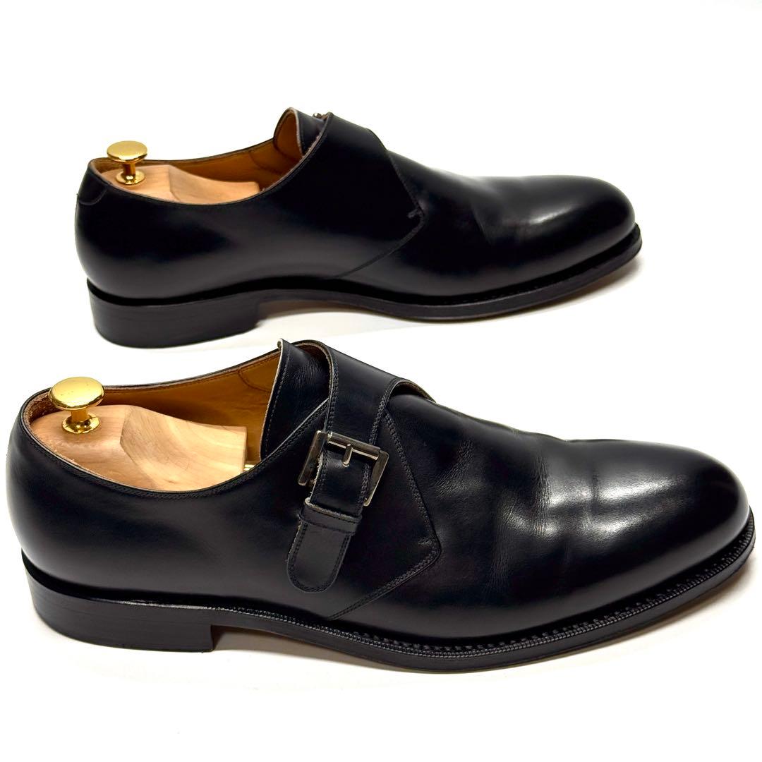 美品】YANKO ヤンコ モンクストラップ ビジネスシューズ スペイン製