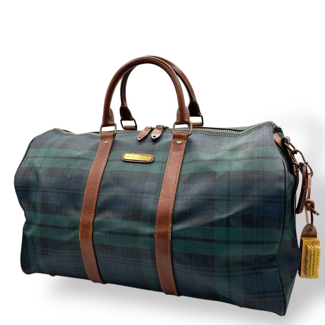 POLO RALPH LAUREN ラルフローレン　ボストンバッグ レザー 楽天市場】Polo Ralph Lauren(ポロ ラルフローレン)ペブルド レザー