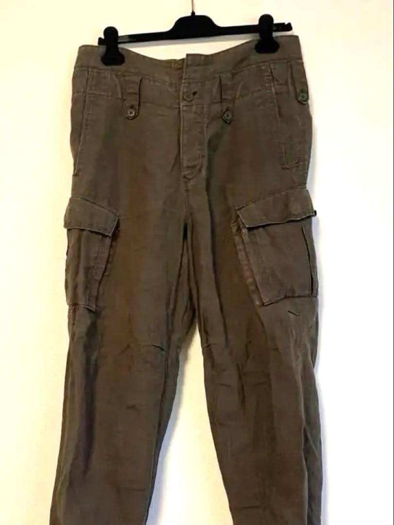 ワイズフォーメン（ヨウジヤマモト）パラフィンコートリネンラミーカーゴパンツ CELLULOSE/ LINEN LAWN WRAP JACKET(S Black): LIMI feu｜THE SHOP