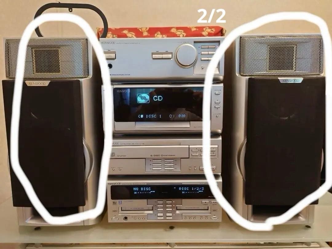 KENWOOD XT-7MD ALLORA② KENWOOD NEW ALLORA コンパクト オーディオ XT-7MD - メルカリ